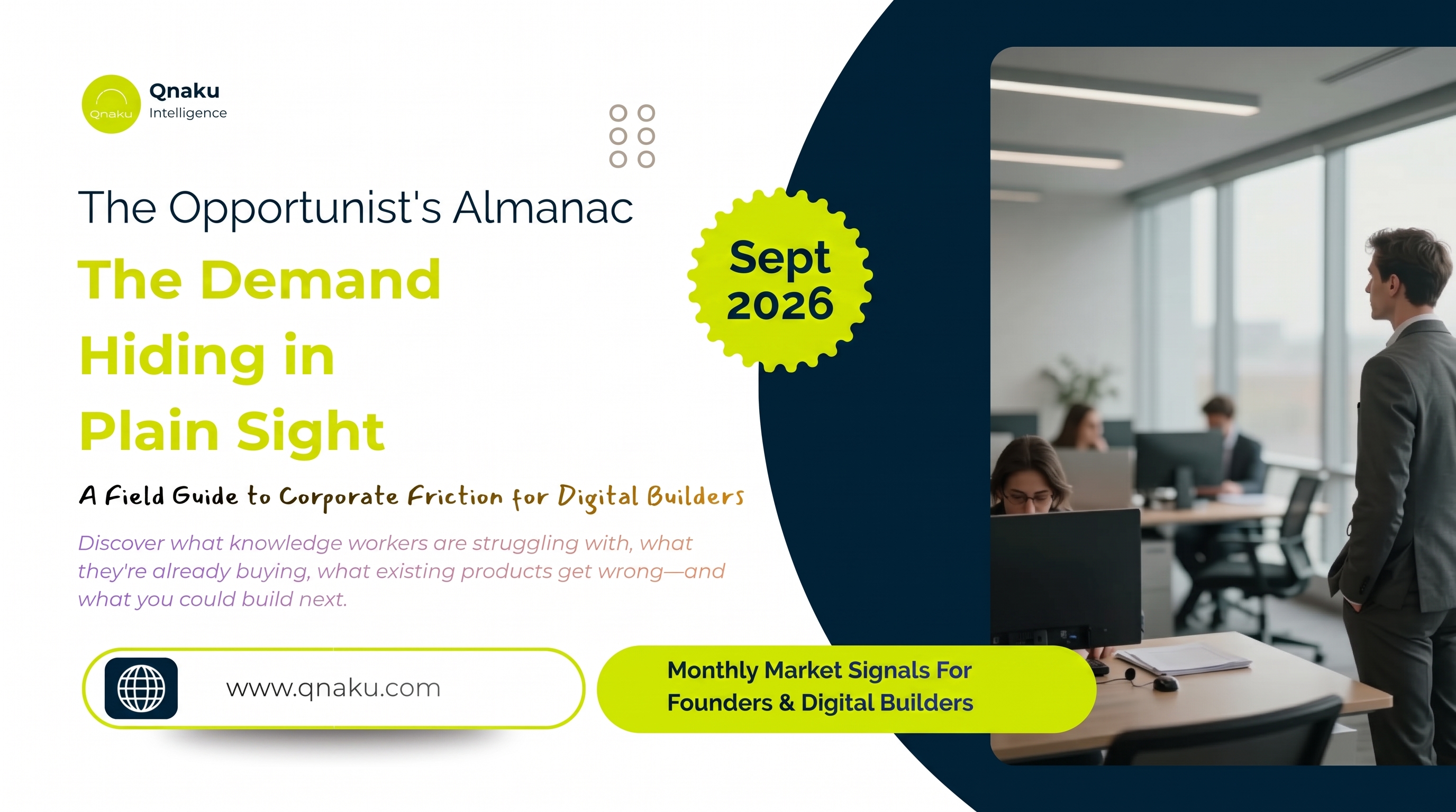 The Opportunist's Almanac — Edition 01 cover